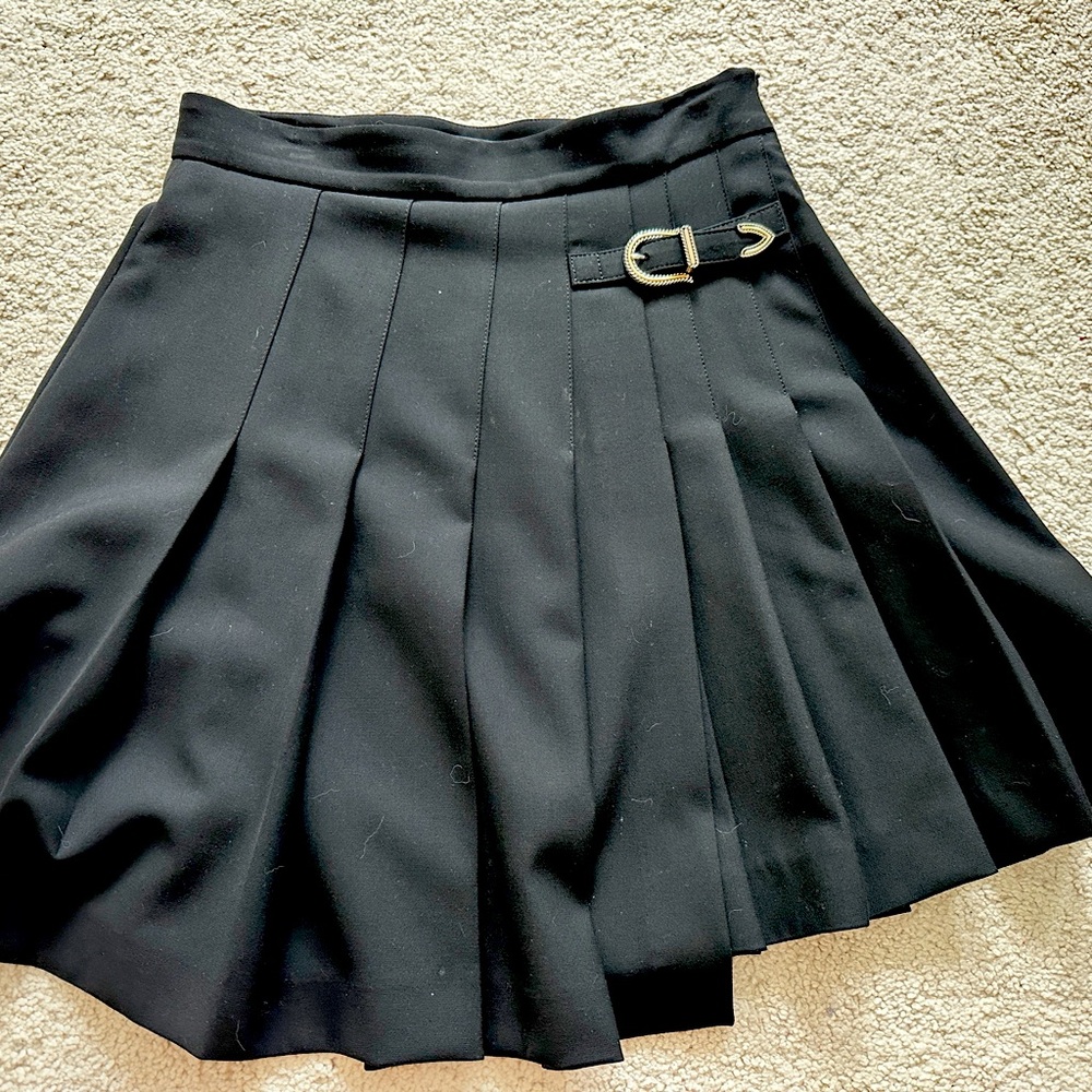 Maje black skirt